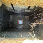 Percolation drainage repair with Drain Wizard